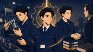 品質管理（QC）の検査と品質保証（QA）の書類・顧客対応、2つの役割の違いに気づいた製造業の若手社員